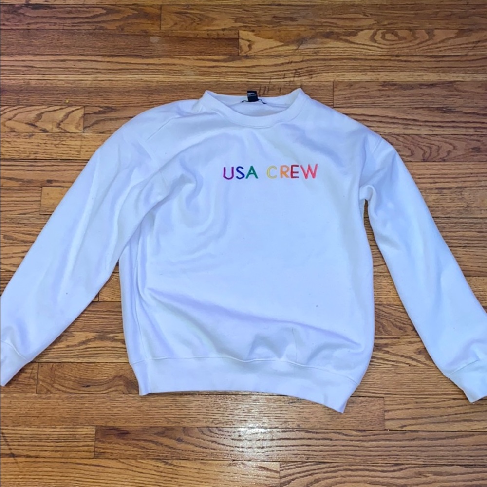 USA crew sweater